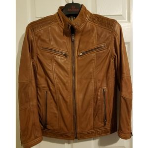 Danier Men Leather Jacket - US34/XS
